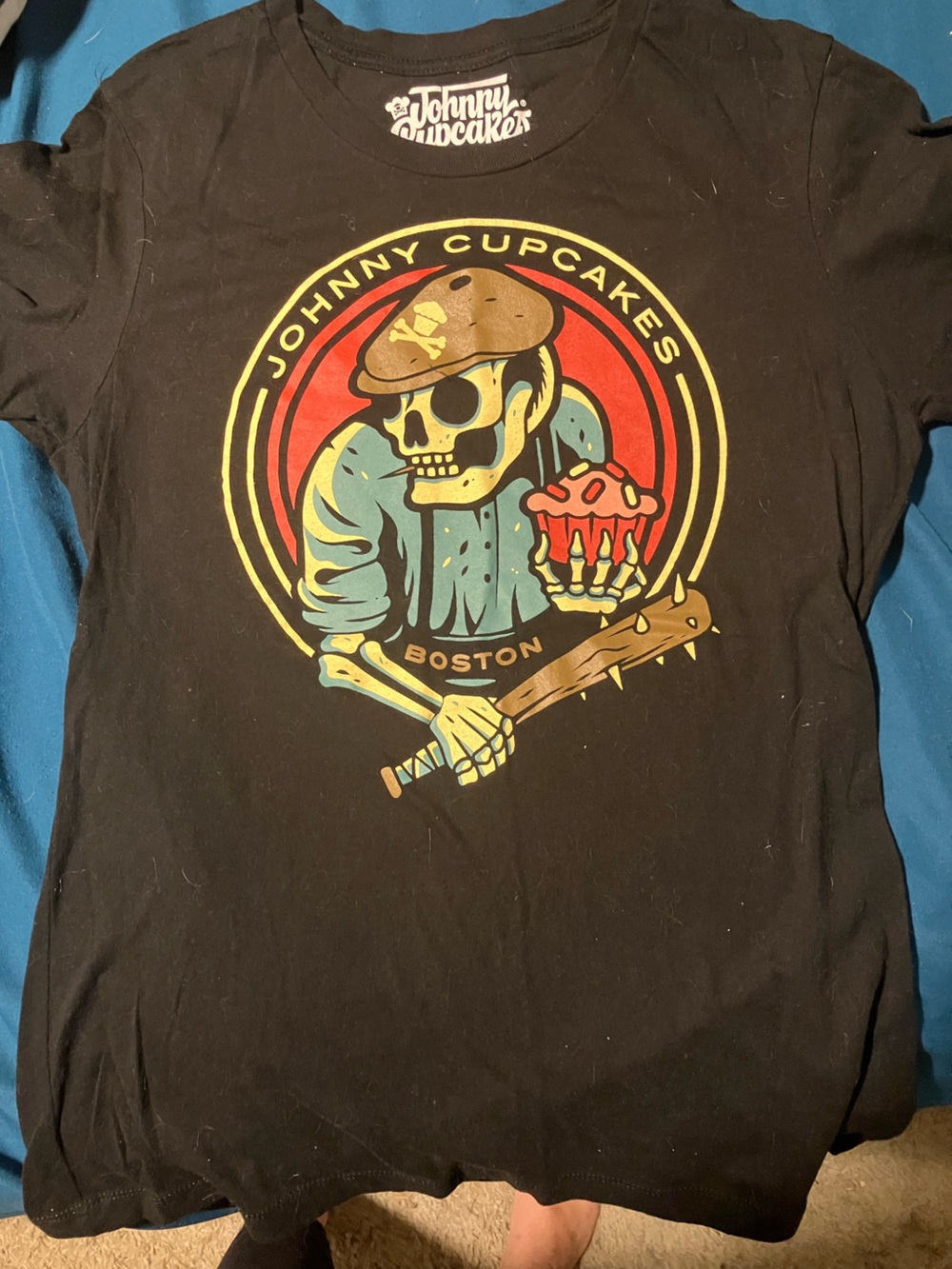 Johnny Cupcakes Skully Tee Size L